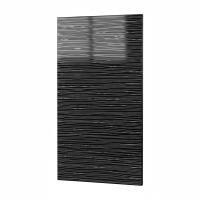 Фасад  ЧЕРНЫЙ СТРАЙП 423 для верхнего углового 