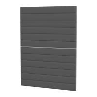 Фасад Софт Тач ГРАФИТ 2 ящика 600   /  Бомон