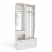 Прихожая БН-196 веш с зерк 1000*410*2100 (Сосна Лофт)