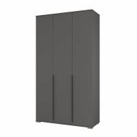 Шкаф ШР-3/3 3-х створчатый распашной  Серый графит
