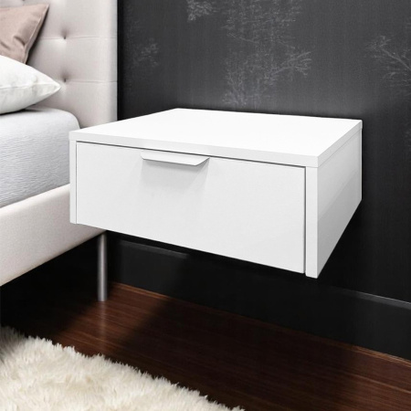 Тумба прикроватная Лофт 450 Супер белый