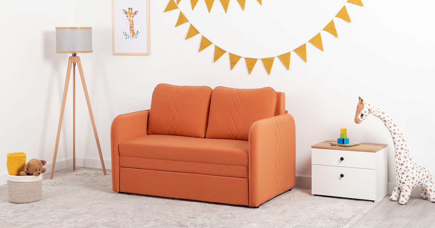 Диван м/г "Юта 120"  Арт. ТД 523 Вивальди 31, Вивальди 31 медный