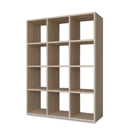 КОРИНН  Стеллаж 3 х 4 ячейки / Дуб сонома 