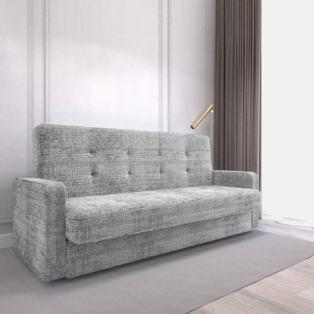 Диван-кровать "Лидер 3" S 2292 - 7 св. серый