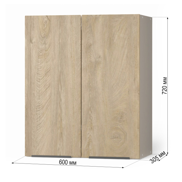 ВИГО  Шкаф настенный 2-х дверный 600 