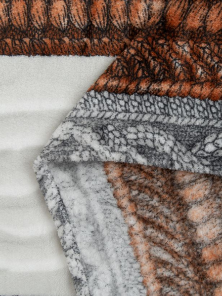 Плед Texrepublic фланель печатн скрутка 180*200 64177