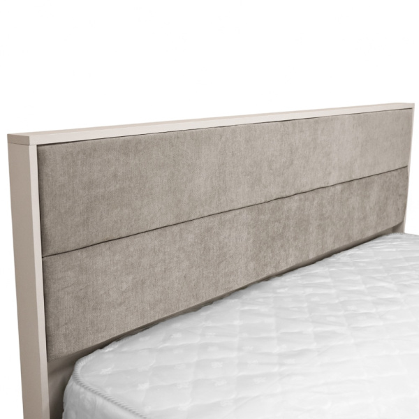 Сен-Дени Кровать 1600*2000 + основание с ПМ Кашемир/МДФ Дуб Латте