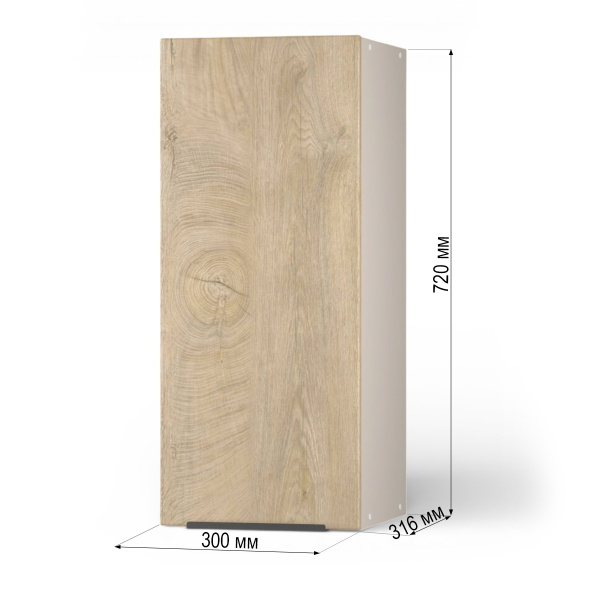 ВИГО  Шкаф настенный 1-но дверный 300