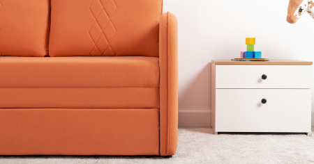 Диван м/г "Юта 120"  Арт. ТД 523 Вивальди 31, Вивальди 31 медный