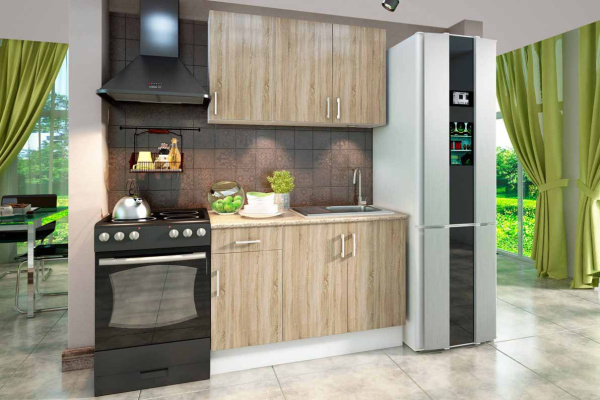 Уют СТЛ.275.01 Шкаф навесной 40 Белый/Дуб сонома