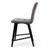 Стул Абсент NEW ПОЛУБАРНЫЙ , Т180 светло-серый+нога 1R38 Bh500 полубарный мини черный