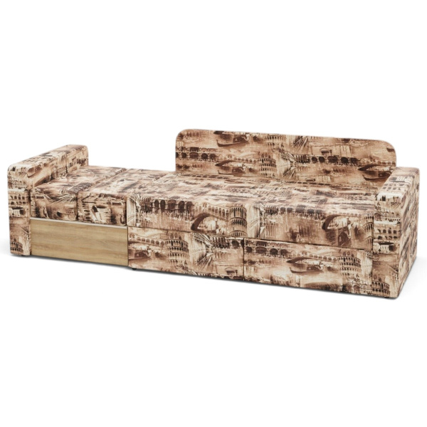 Диван-кровать "Лидер 7" Rome  brown