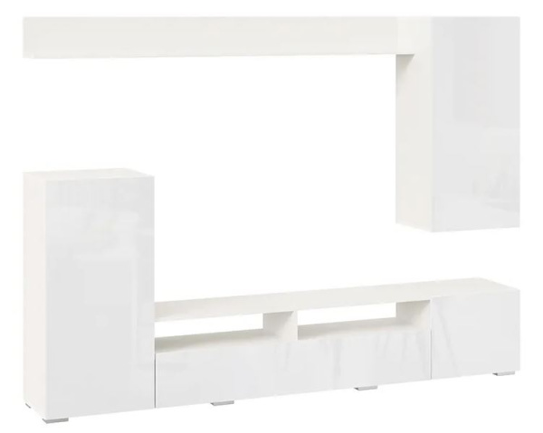 Моретти гостиная (Белый/Белый глянец)